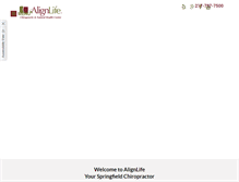 Tablet Screenshot of chiropractorspringfield.org